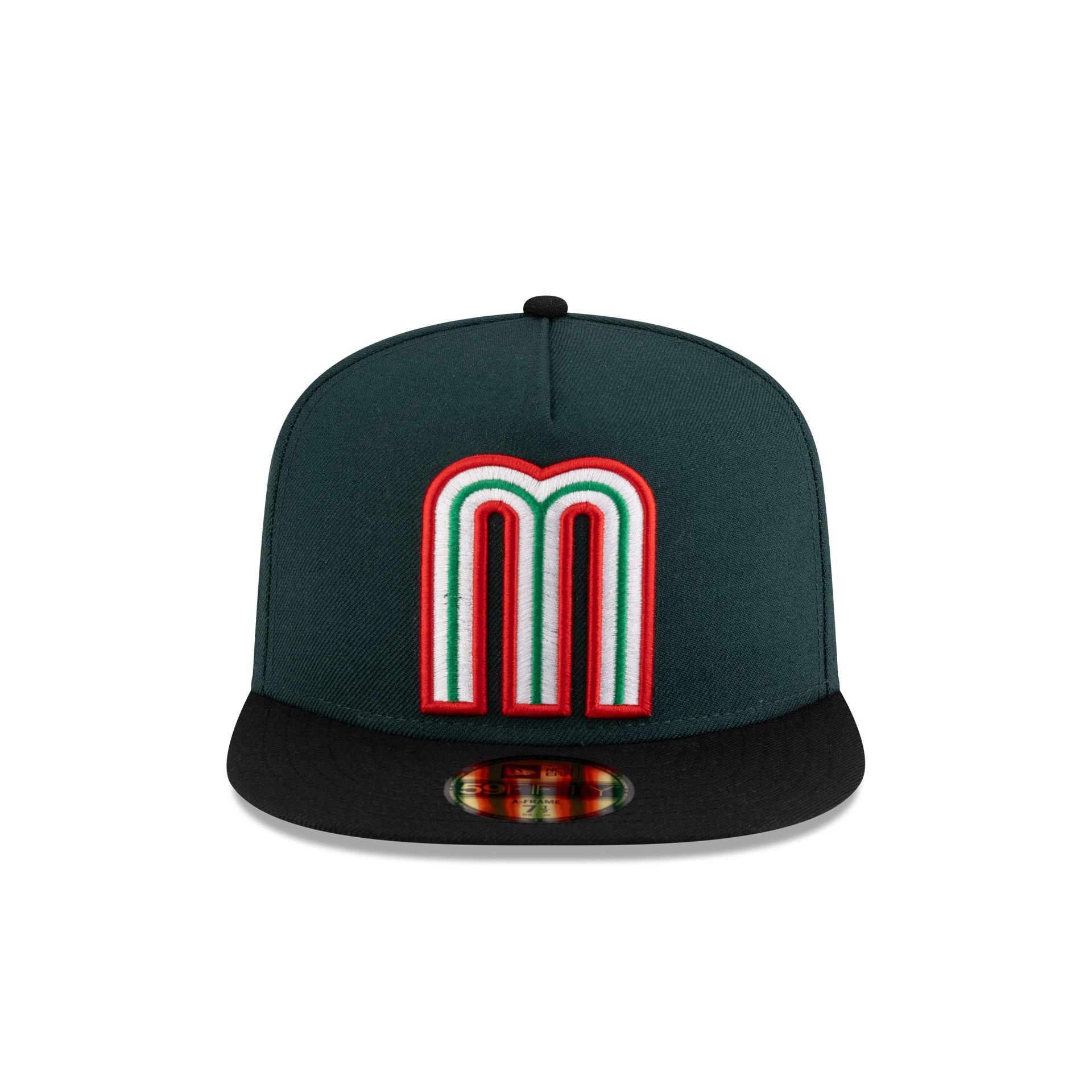 Just Caps Cinco de Mayo Mexico Baseball 59FIFTY A-Frame Fitted Hat