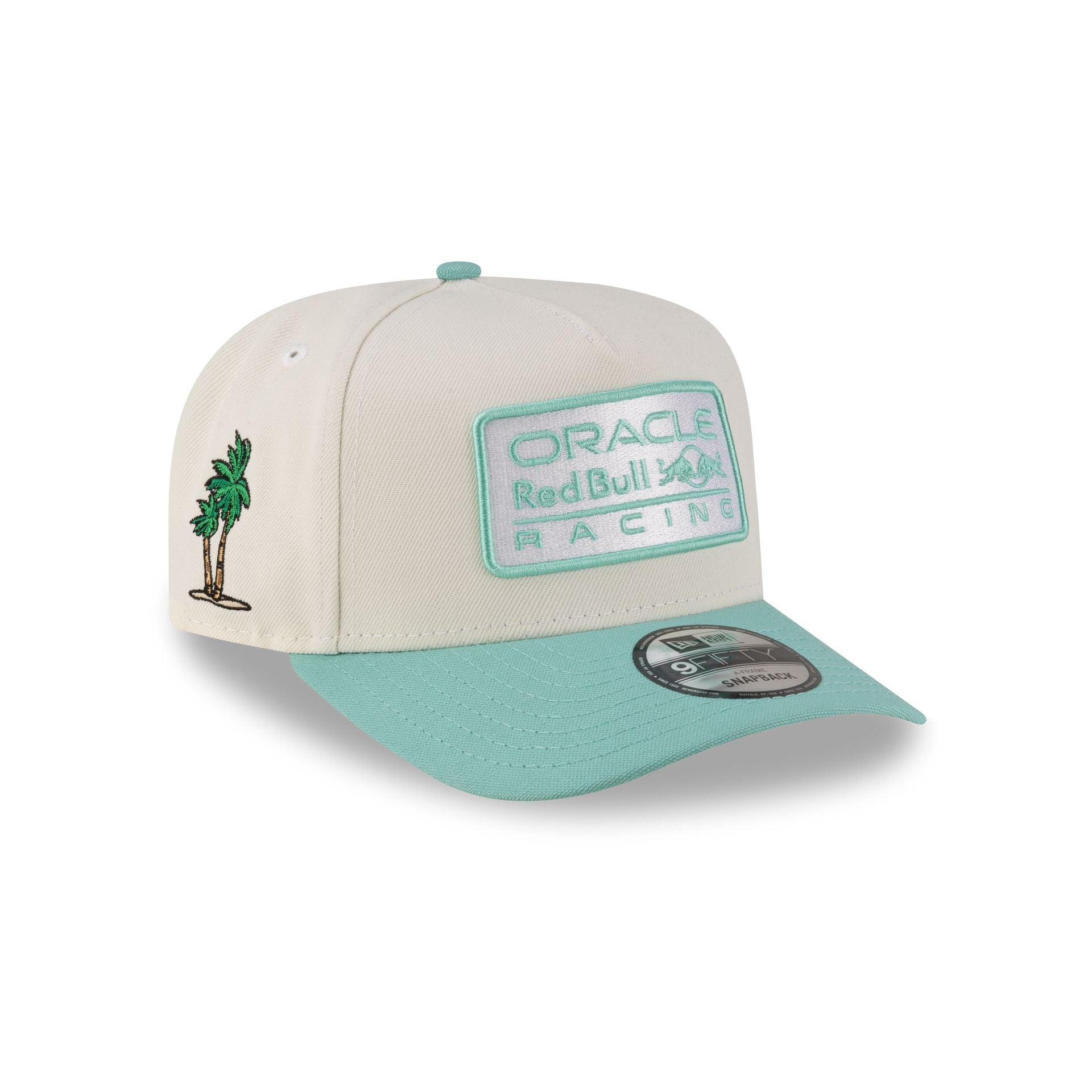 Oracle Red Bull Racing Chrome Mint 9FIFTY A-Frame Snapback Hat