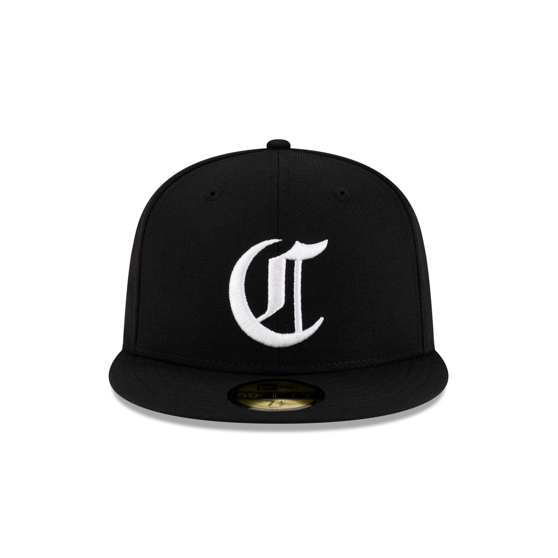 Just Caps Gothic Script Cincinnati Reds 59FIFTY Fitted Hat