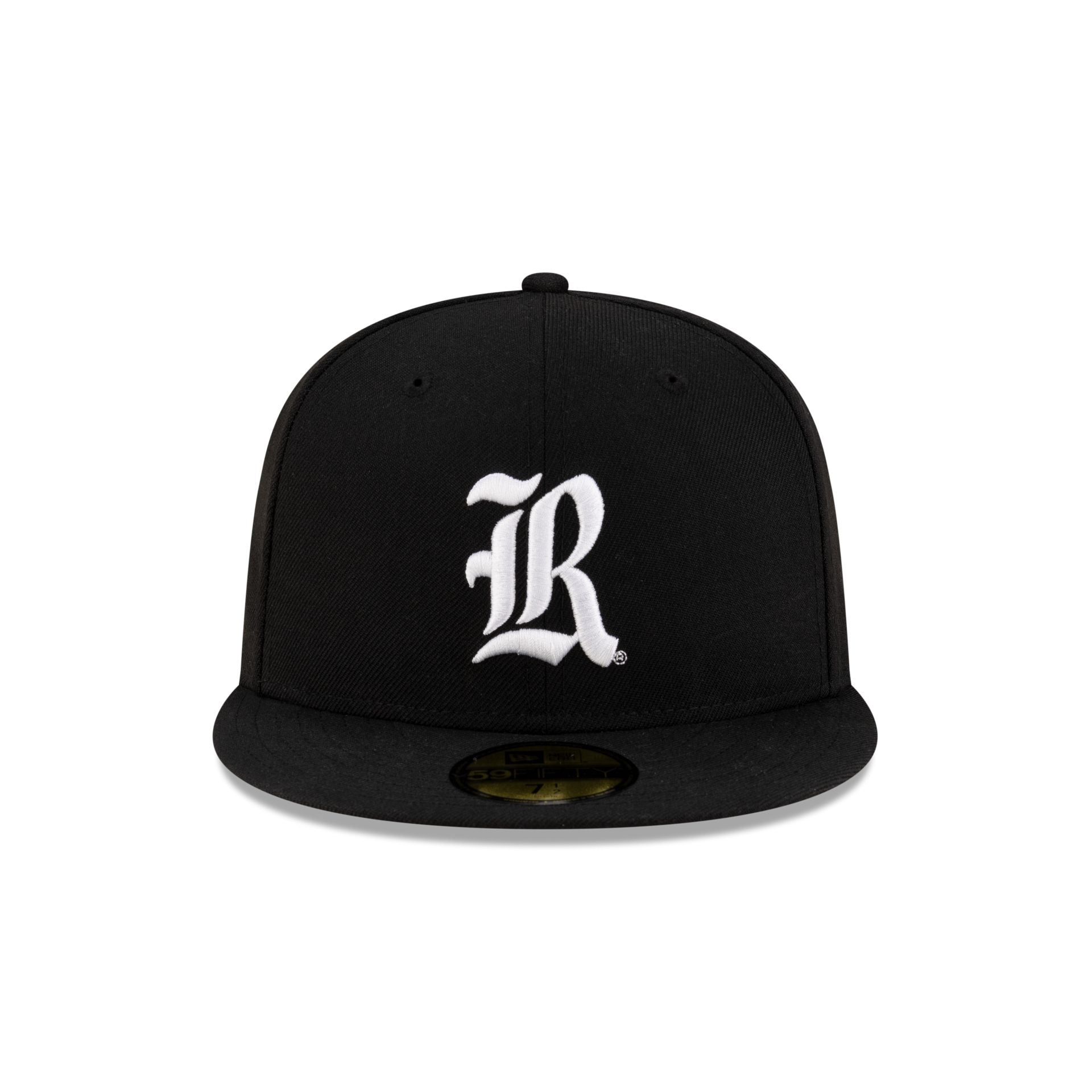 Just Caps Gothic Script Rice University Owls 59FIFTY Fitted Hat