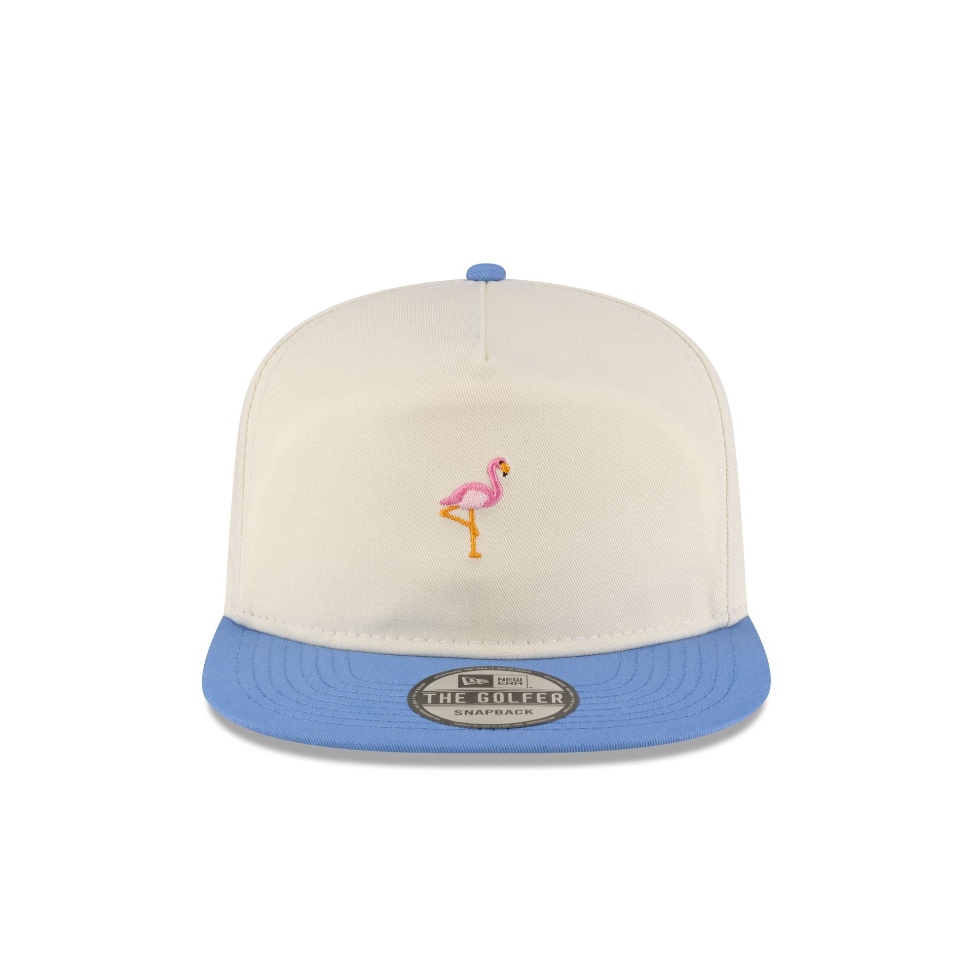 New Era Cap Flamingo White Golfer Hat