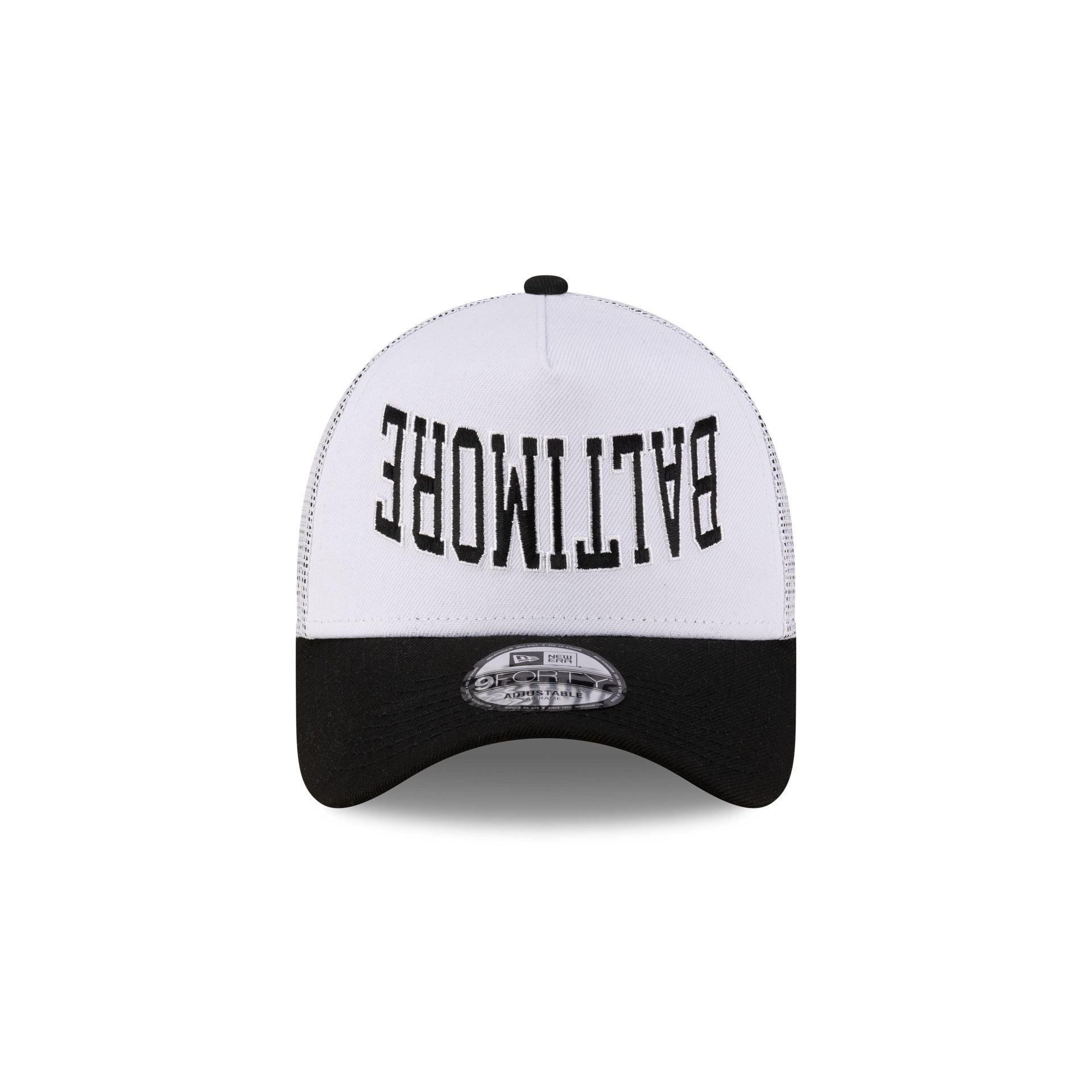 New Era Cap Baltimore 9FORTY A-Frame Trucker Hat