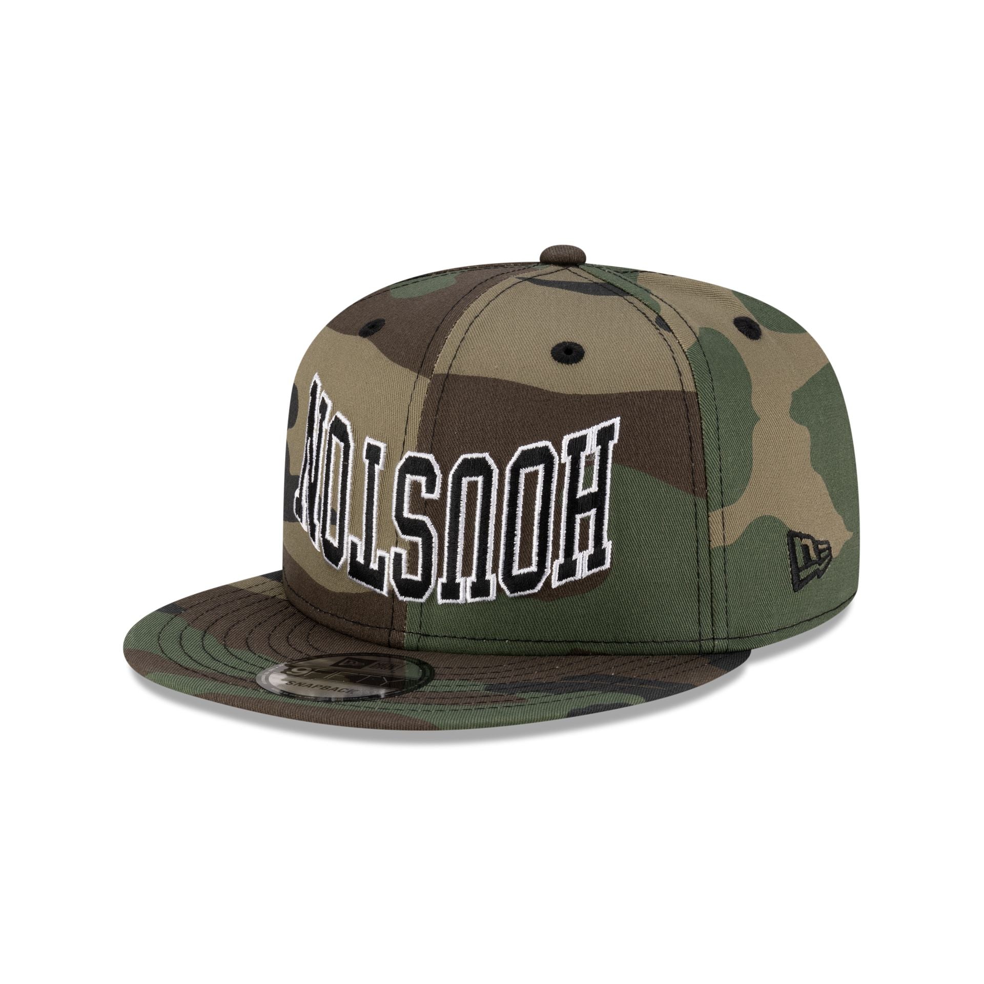 New Era Cap Houston Camo 9FIFTY Snapback Hat