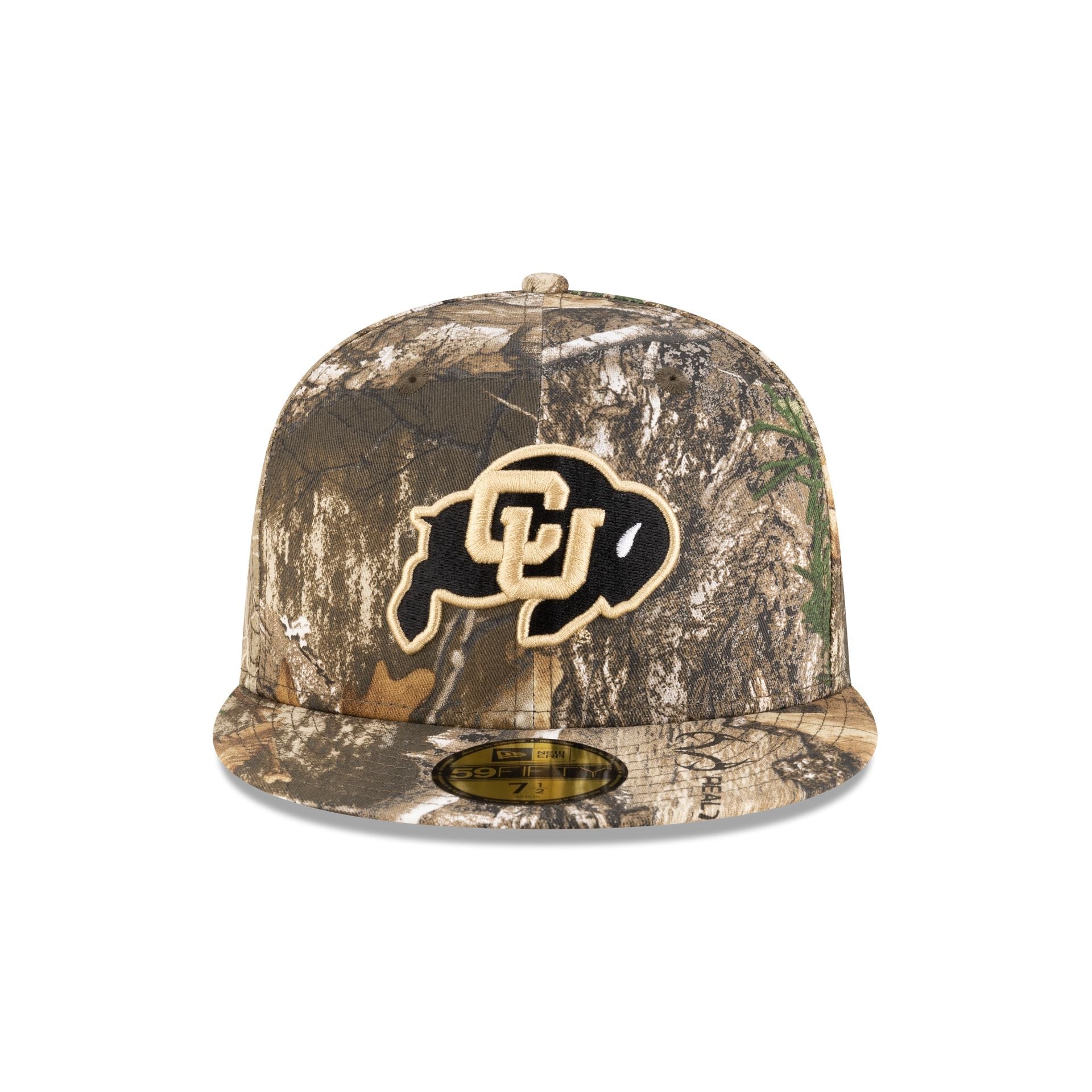 Colorado Buffaloes Tan Terry Realtree 59FIFTY Fitted Hat