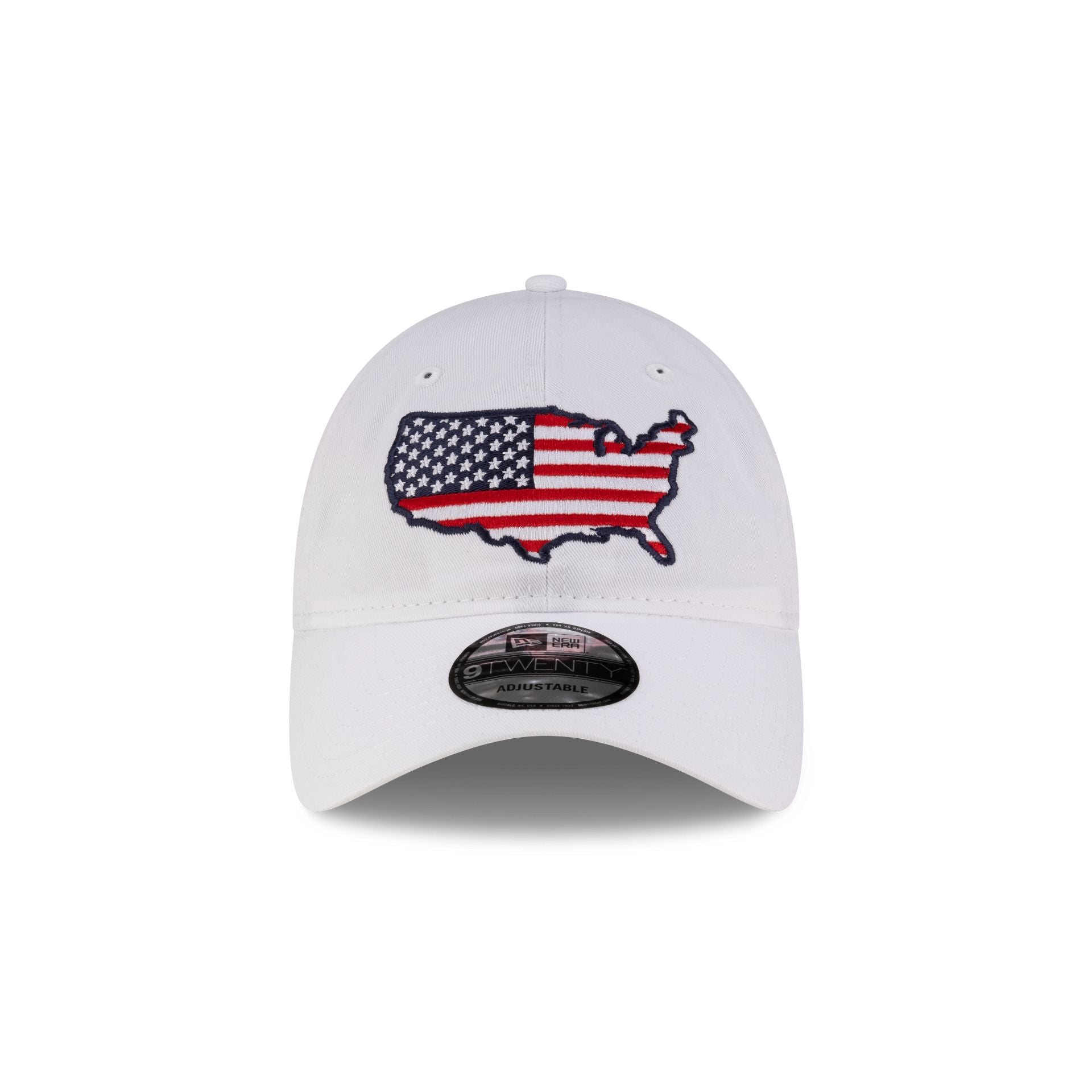 New Era Cap USA Country White 9TWENTY Adjustable Hat