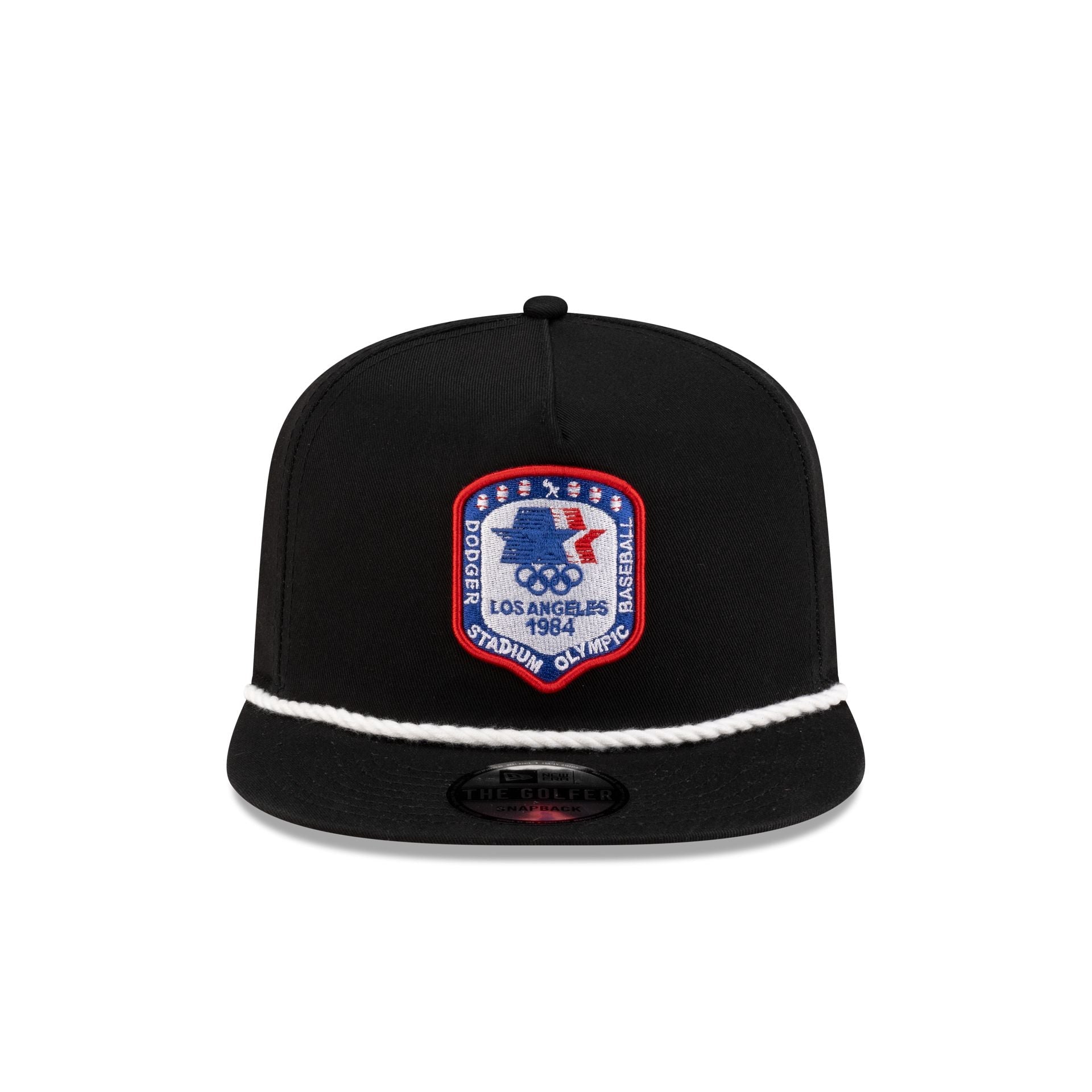 Los Angeles Dodgers 1984 Olympics Black Golfer Hat