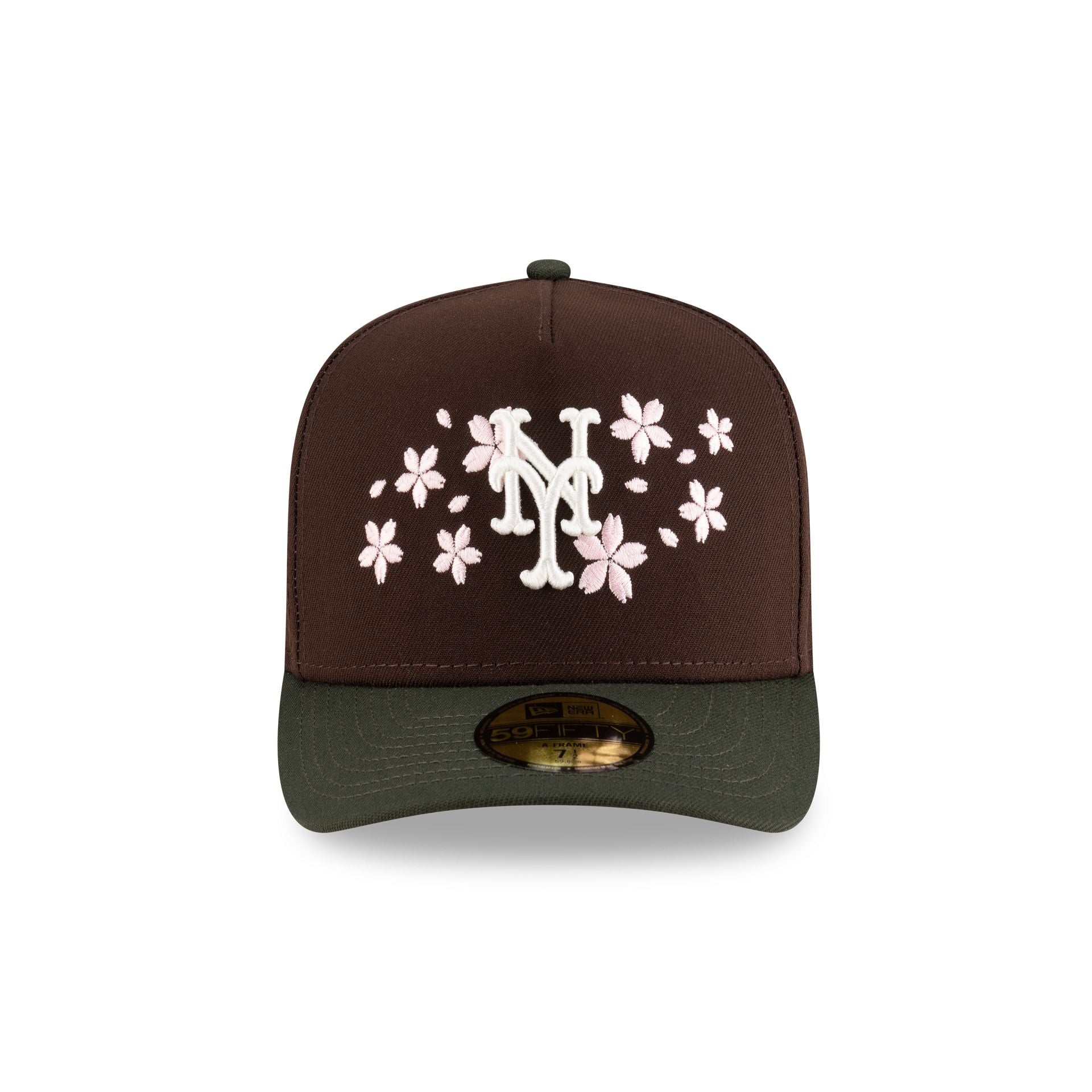 Just Caps Cherry Blossom New York Mets 59FIFTY A-Frame Fitted Hat