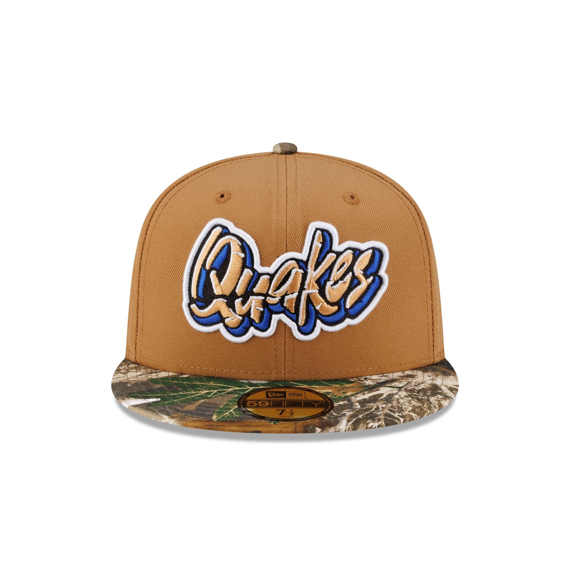 Just Caps Realtree Rancho Cucamonga Quakes 59FIFTY Fitted Hat