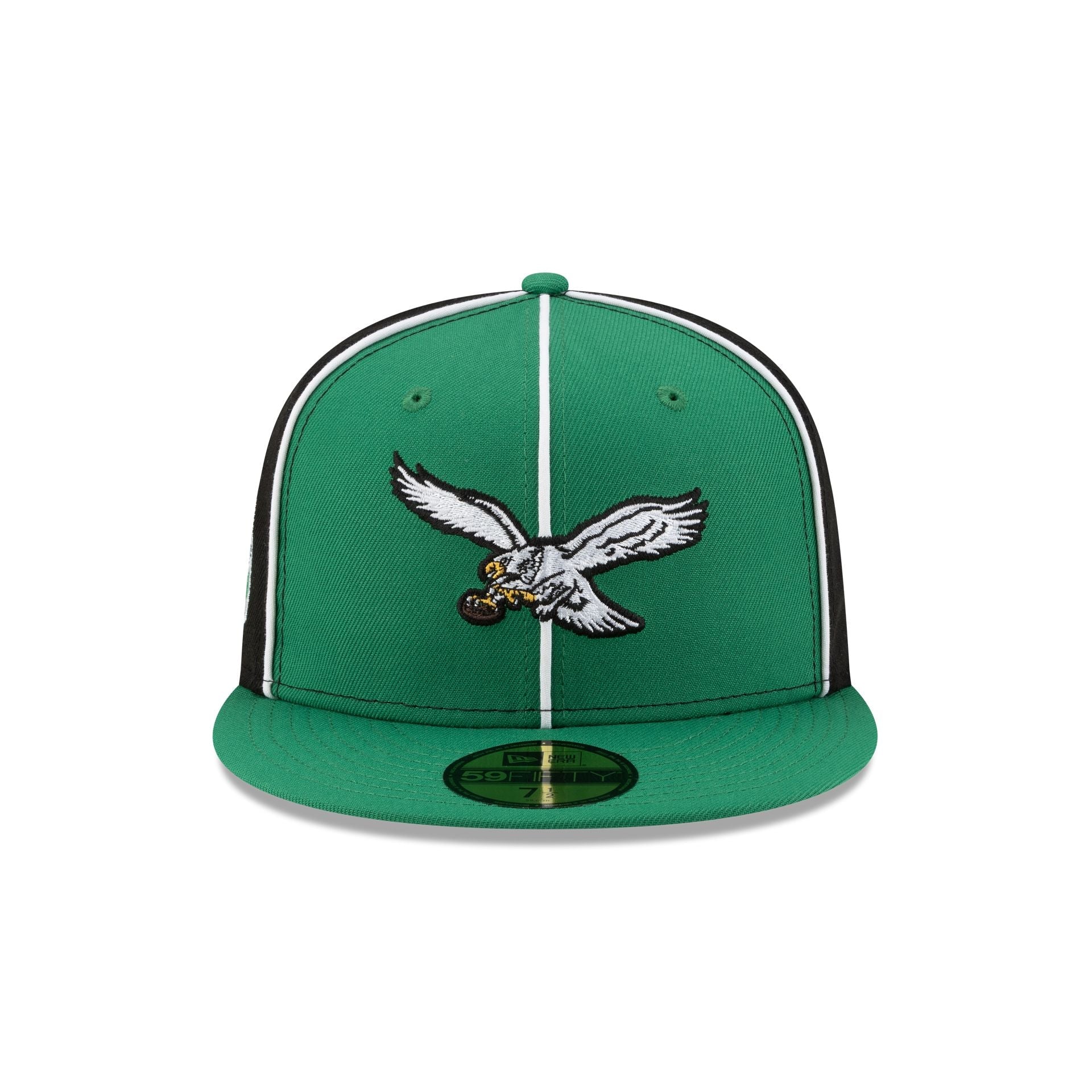 Philadelphia Eagles Two-Tone Pinwheel 59FIFTY Fitted Hat