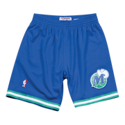 DALLAS MAVERICKS ROYAL SHORTS 98-99