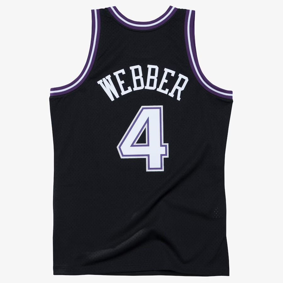 Sacramento Kings Black Webber Jersey