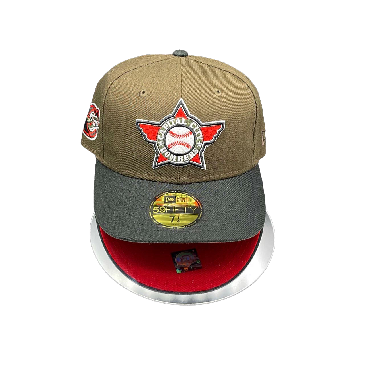 Capital City Bombers Brown and Black Red UV