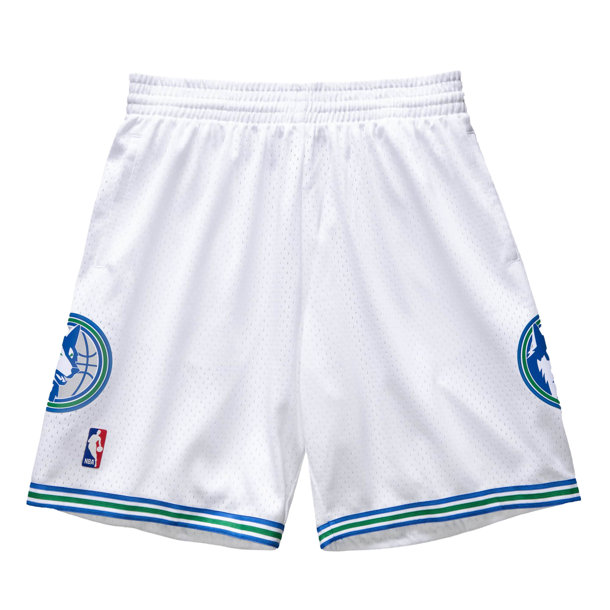 Minnesota Timberwolves White Shorts 1995