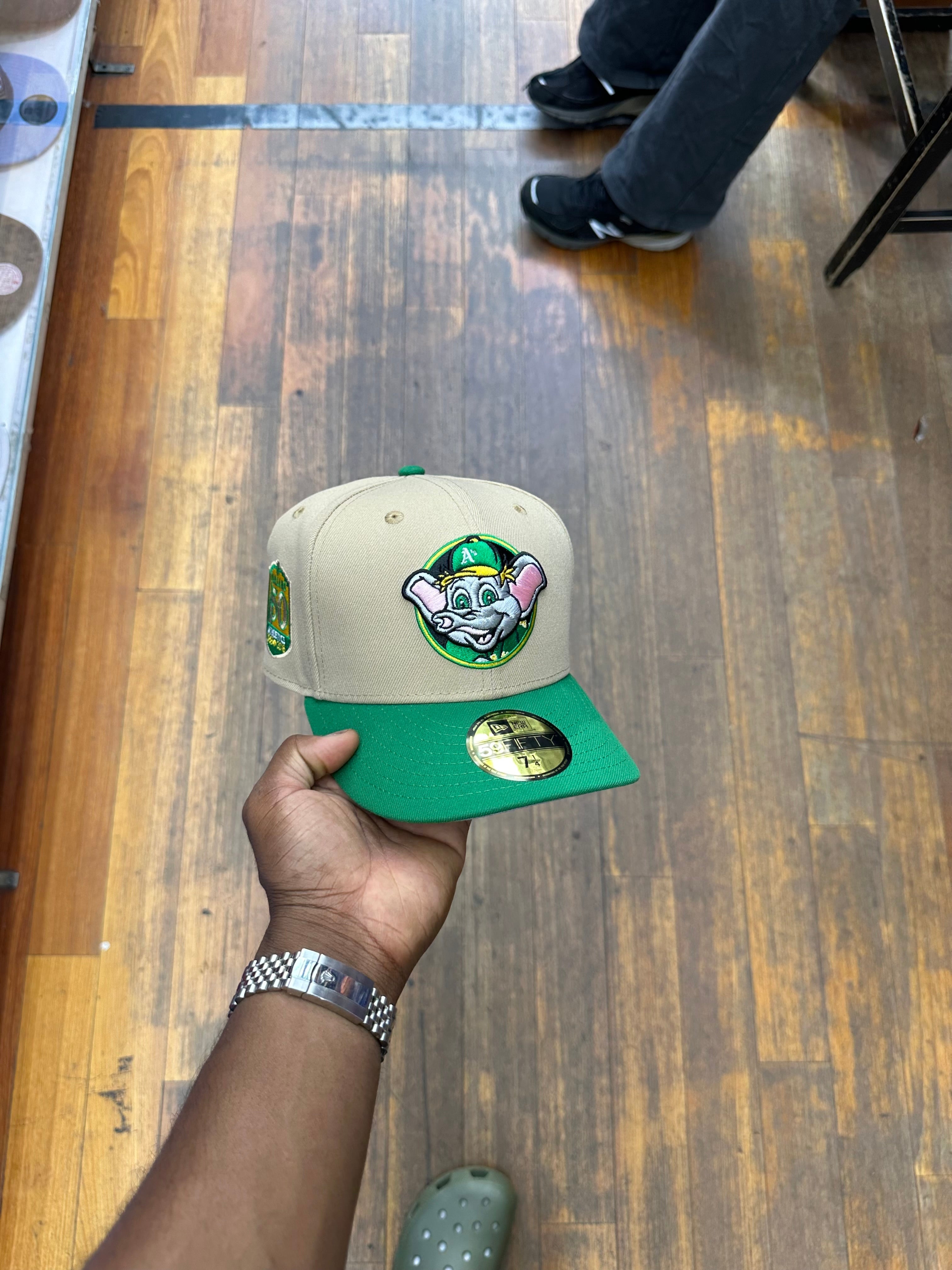 Oakland Athletics Camel and Green Mascot 50Th