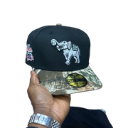Oakland Athletics Black w/ Stomper and Real Tree 1989 Battle of The Bay