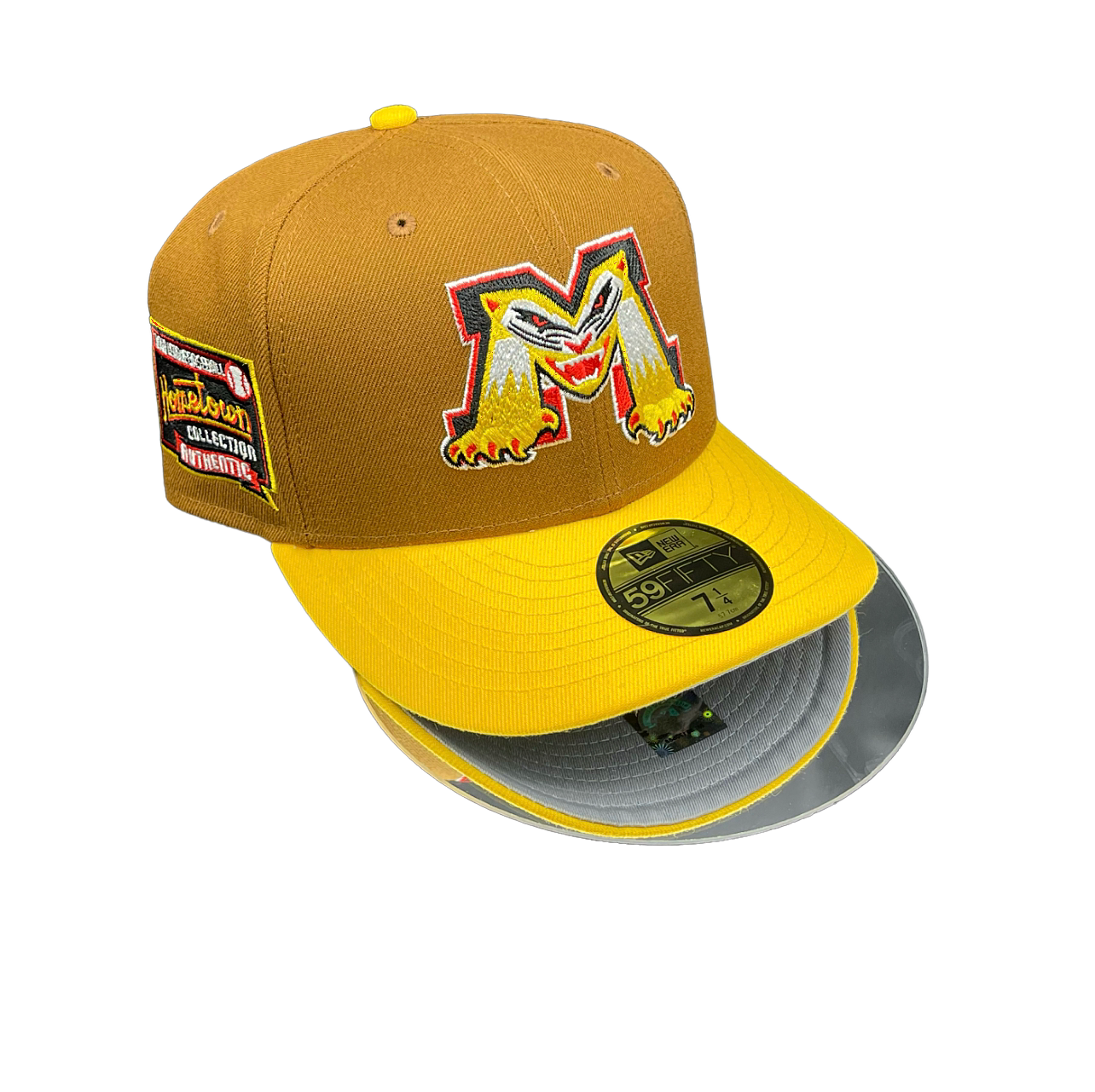 Michigan Battle Cats Brown and AGold Yellow