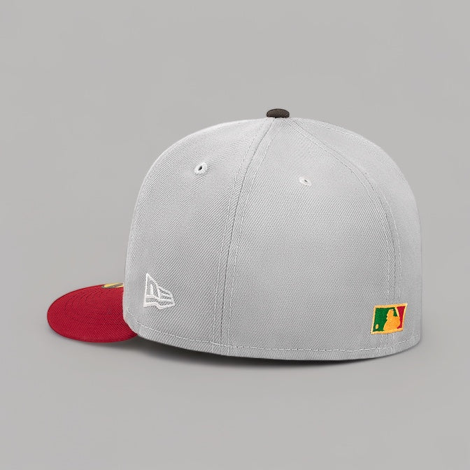 New York Mets Grey & Cardinal Burgundy 50 Year Anniversary