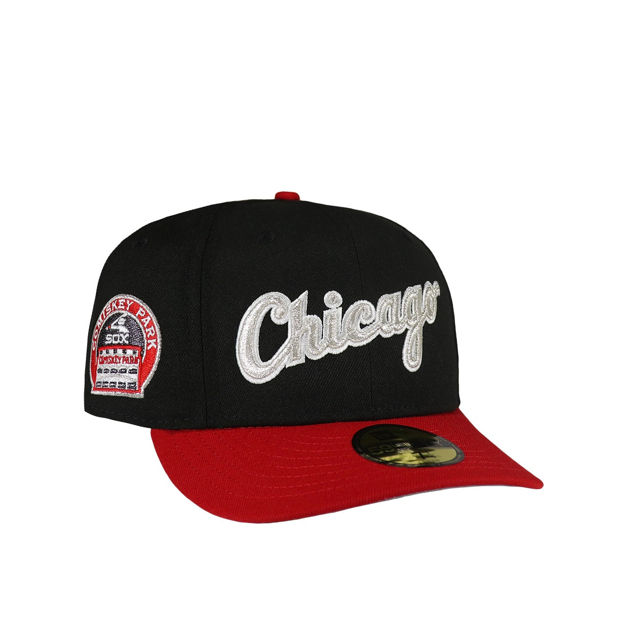 Chicago White Sox Black and Red Script Logo