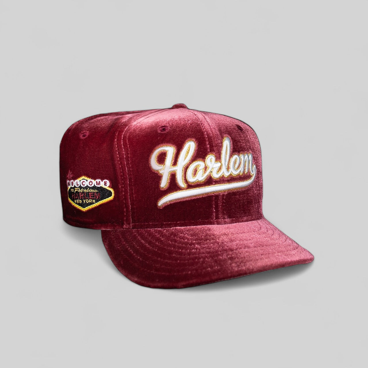 All Red Velvet Harlem 5950 Fitted