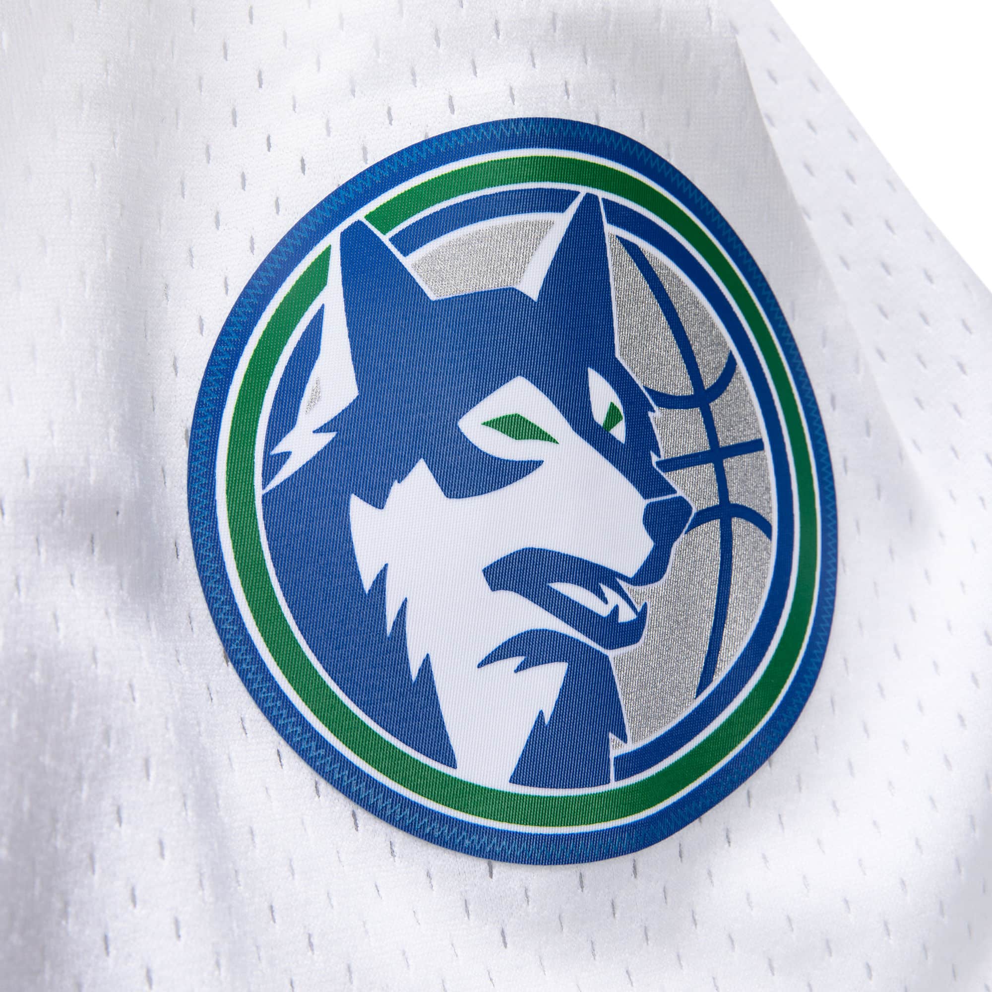 Minnesota Timberwolves White Shorts 1995