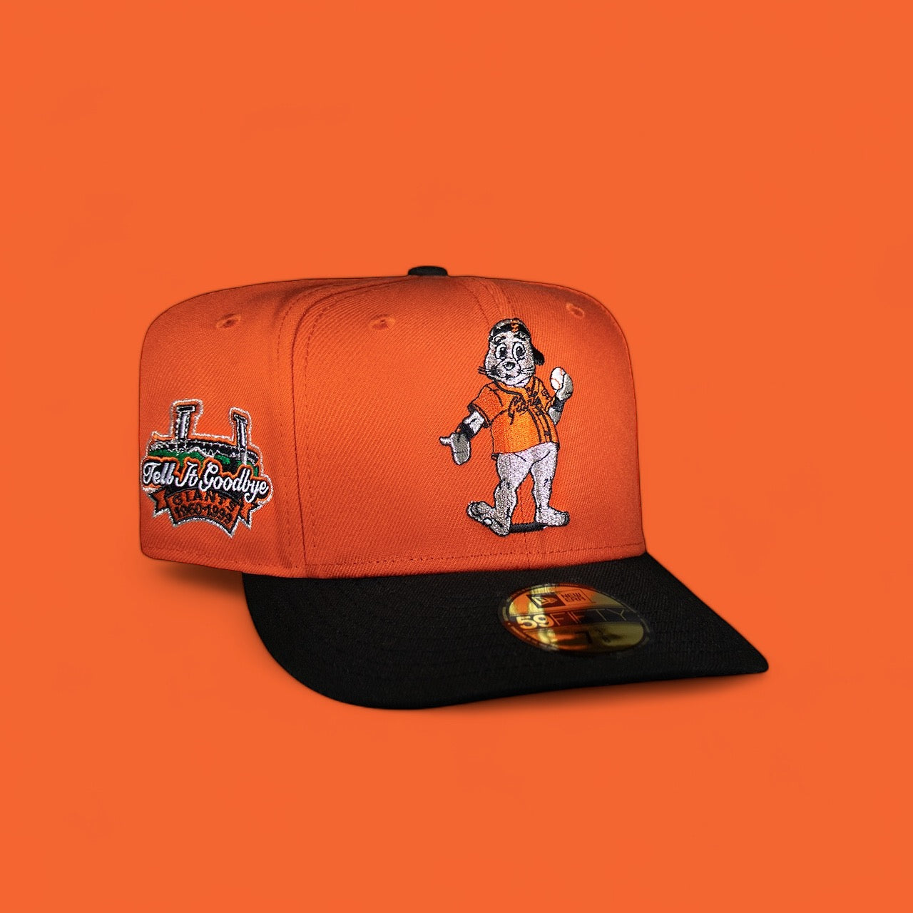 San Francisco Mascot Orange and Black