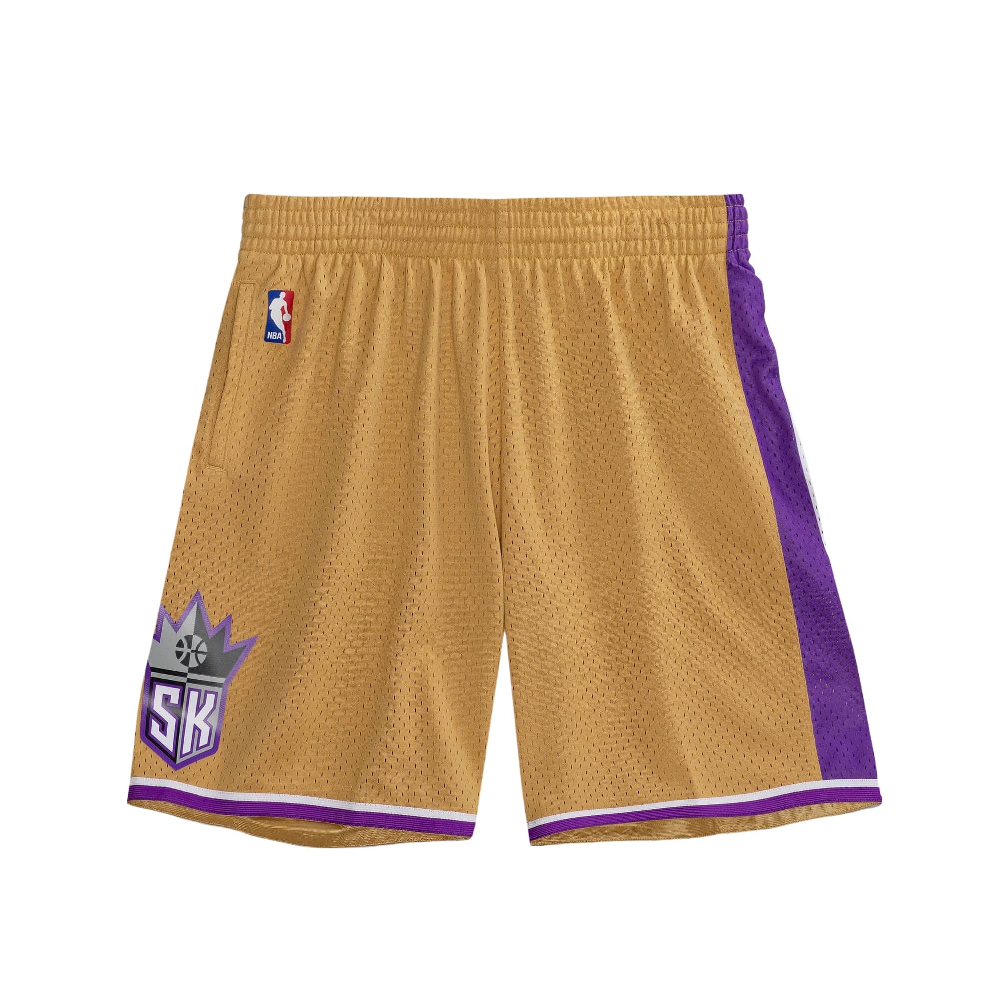 Sacramento Kings Gold & Purple Shorts