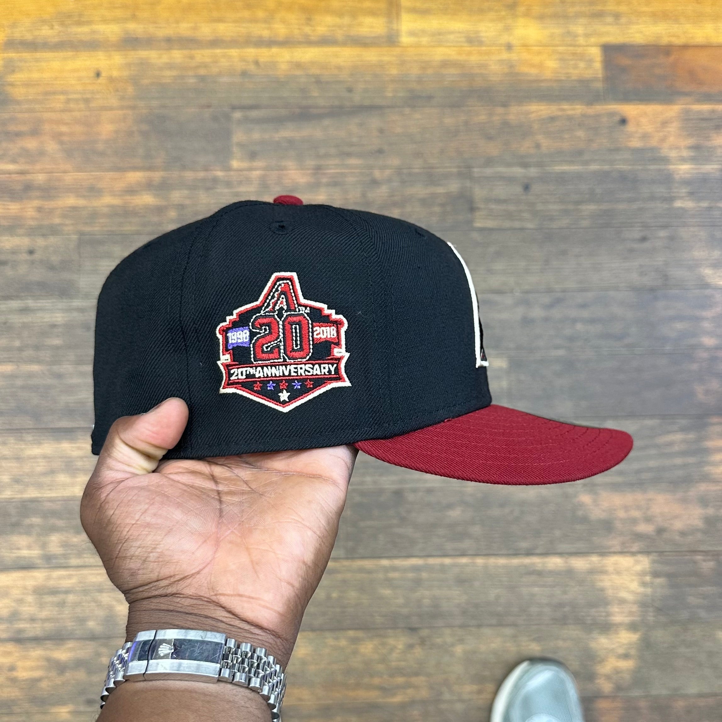 Arizona Diamond Backs Black and Burgundy 20Th Anniversary