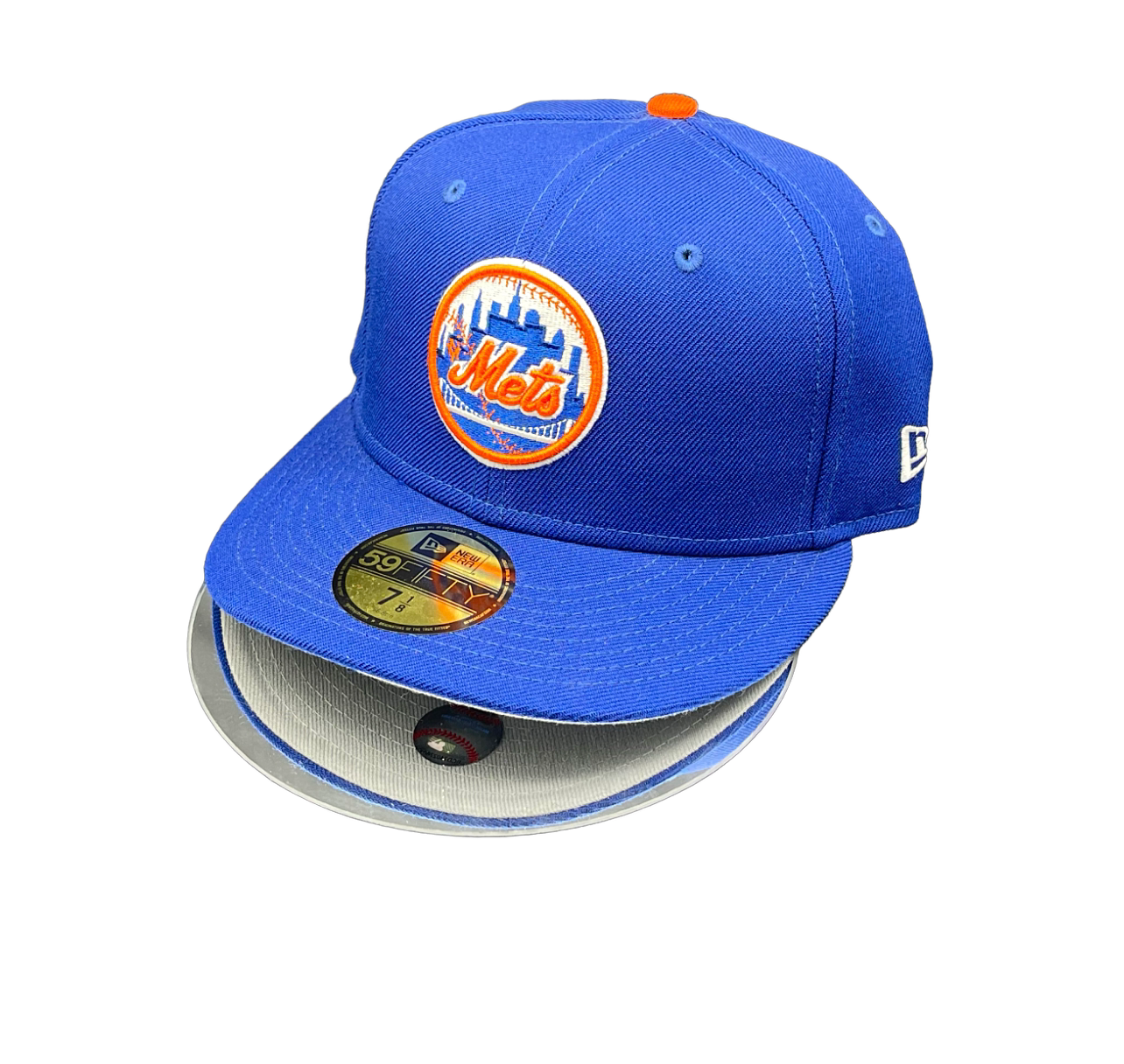 N Y. METS ROYAL CIRCLE LOGO GREY UV