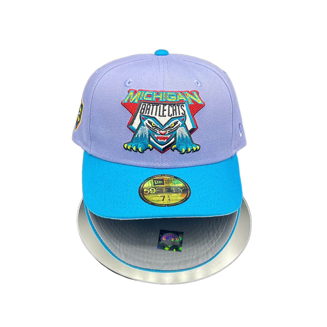 MICH. BATTLE CATS LAVENDER + TEAL