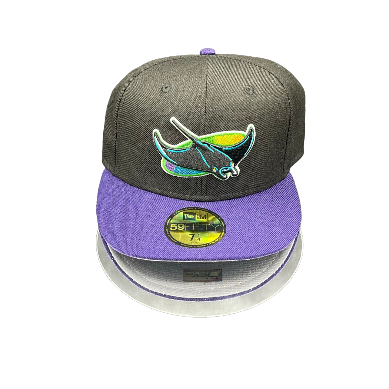 TB. RAYS STING RAY 2T BLACK+PURPLE GREY UV