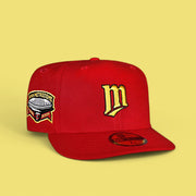 Minnesota Twins All Red Yellow Logo HHH Metrodome