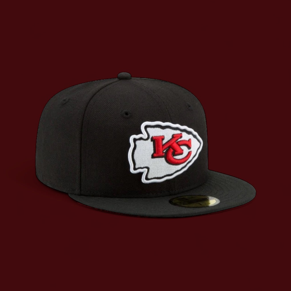 Kansas City Chiefs Black Grey UV NO Patch