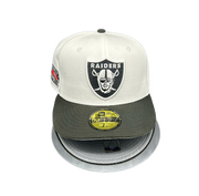 Las Vegas Raiders White & Black 5950 Fitteds XVIII