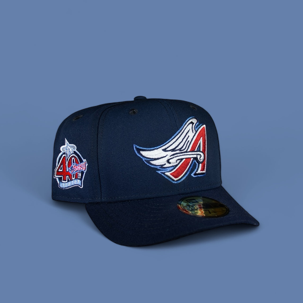 Anaheim Angels All Oceanside Blue 40Th Anniversary