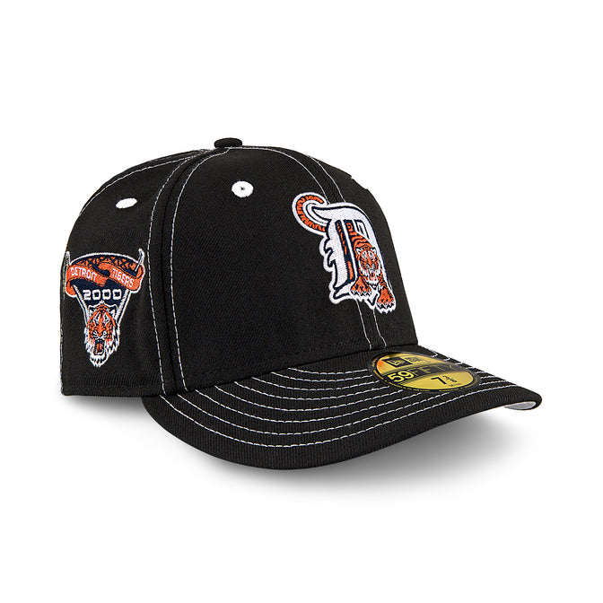 Detroit Tigers All Black w/ White Stitching 2000 Inaugural