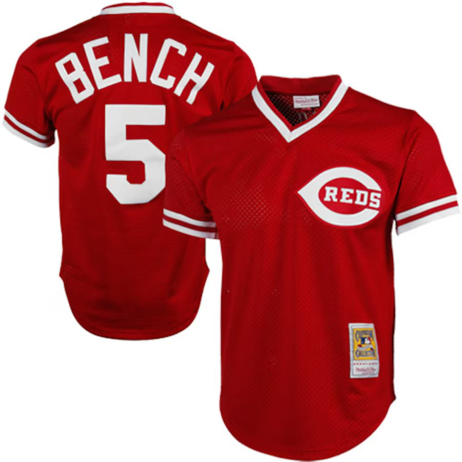 Cincinnati Reds Johnny Bench Jersey 5