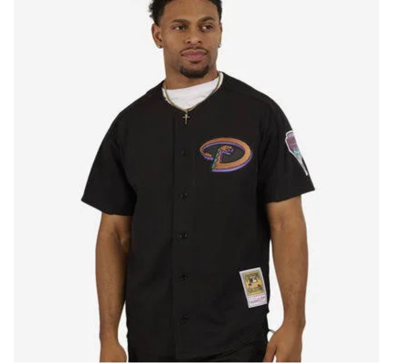 Arizona Diamondbacks Johnson Non Mesh BP Jersey