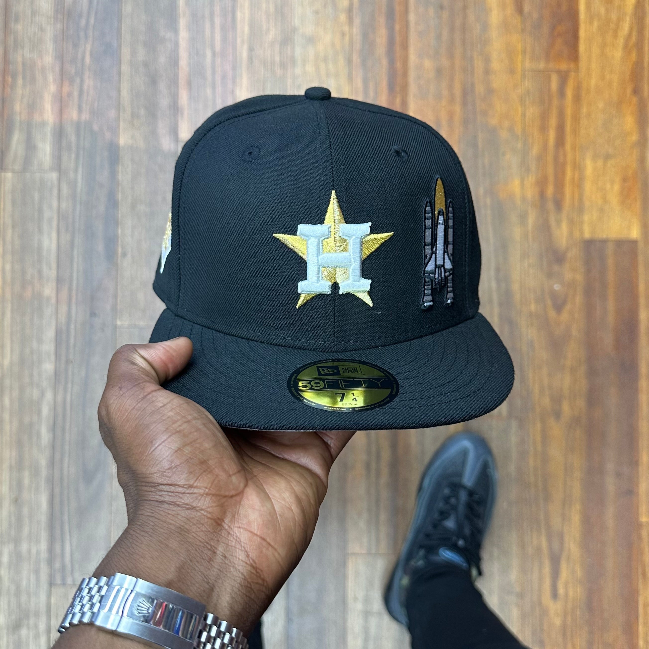 Houston Astros Black Grey uv Rocket 2017 W.S