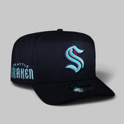 Seattle Kraken All Navy 950 AFrame Snap Back