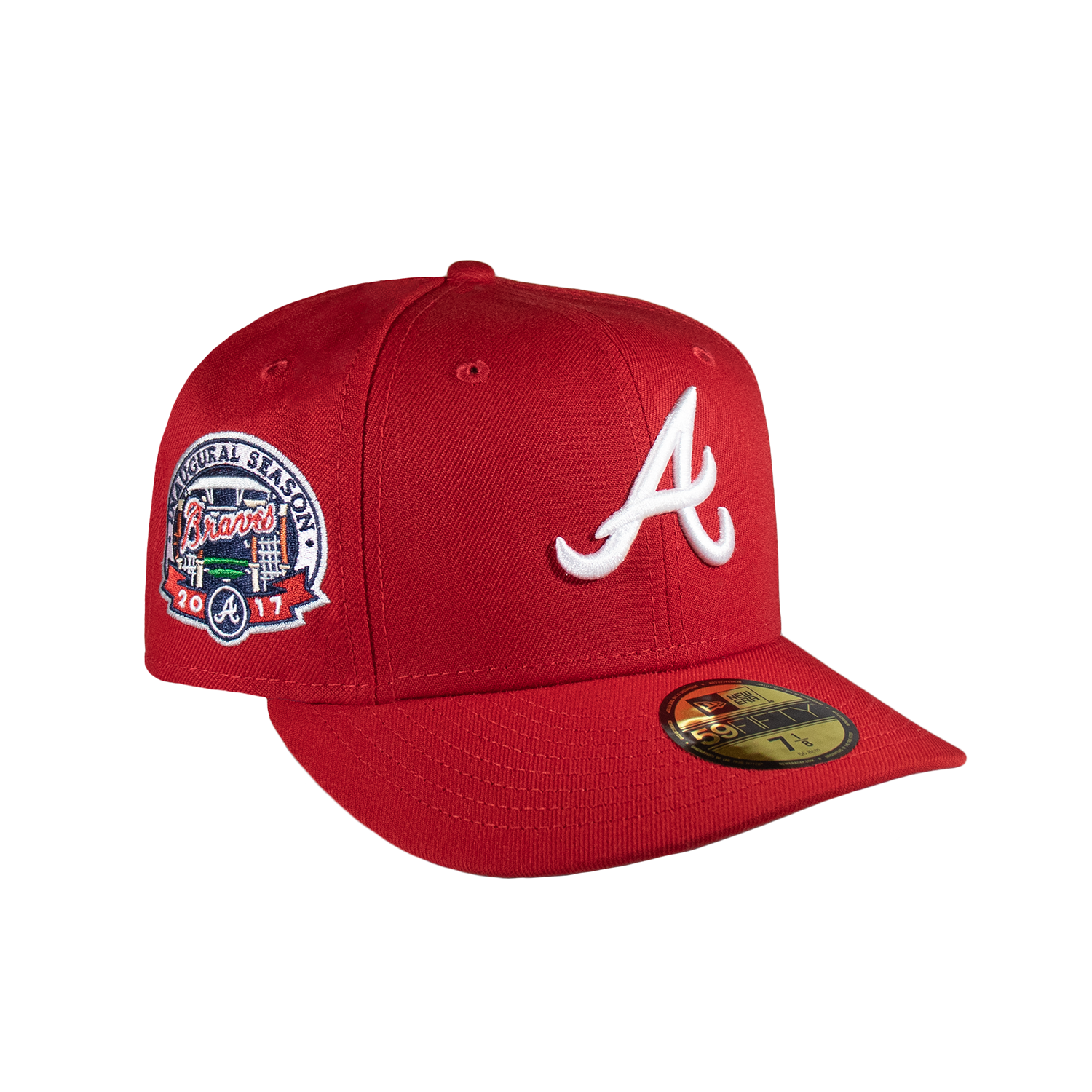 Atlanta Braves All Red 2017 Inaugural Grey UV