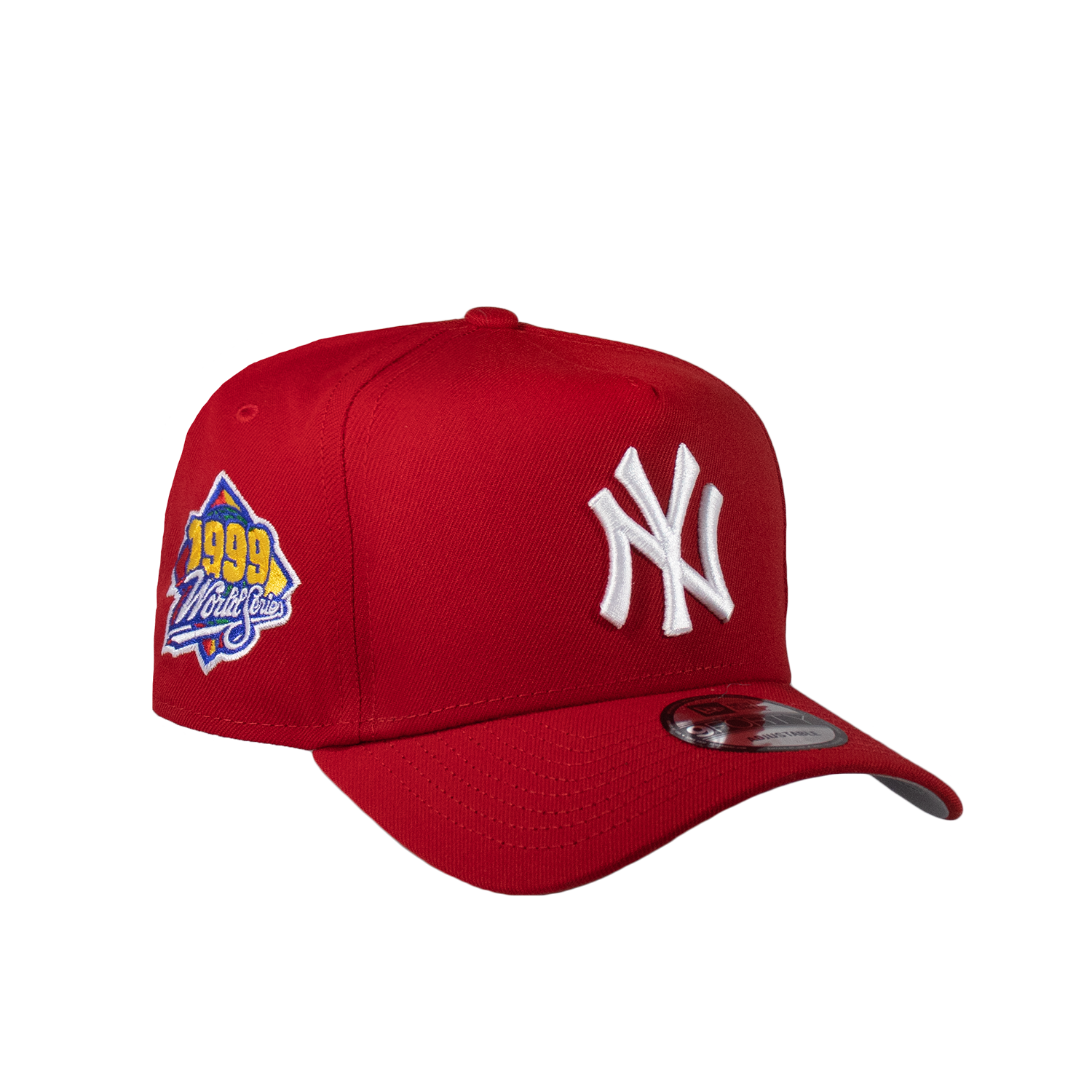 New York Yankees All Red 940 A-Frame Snap Back 1999 World Series