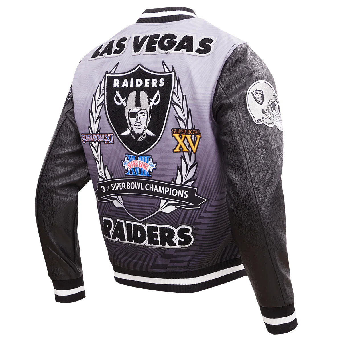 Las Vegas Raiders Lifestyle Varsity Jacket