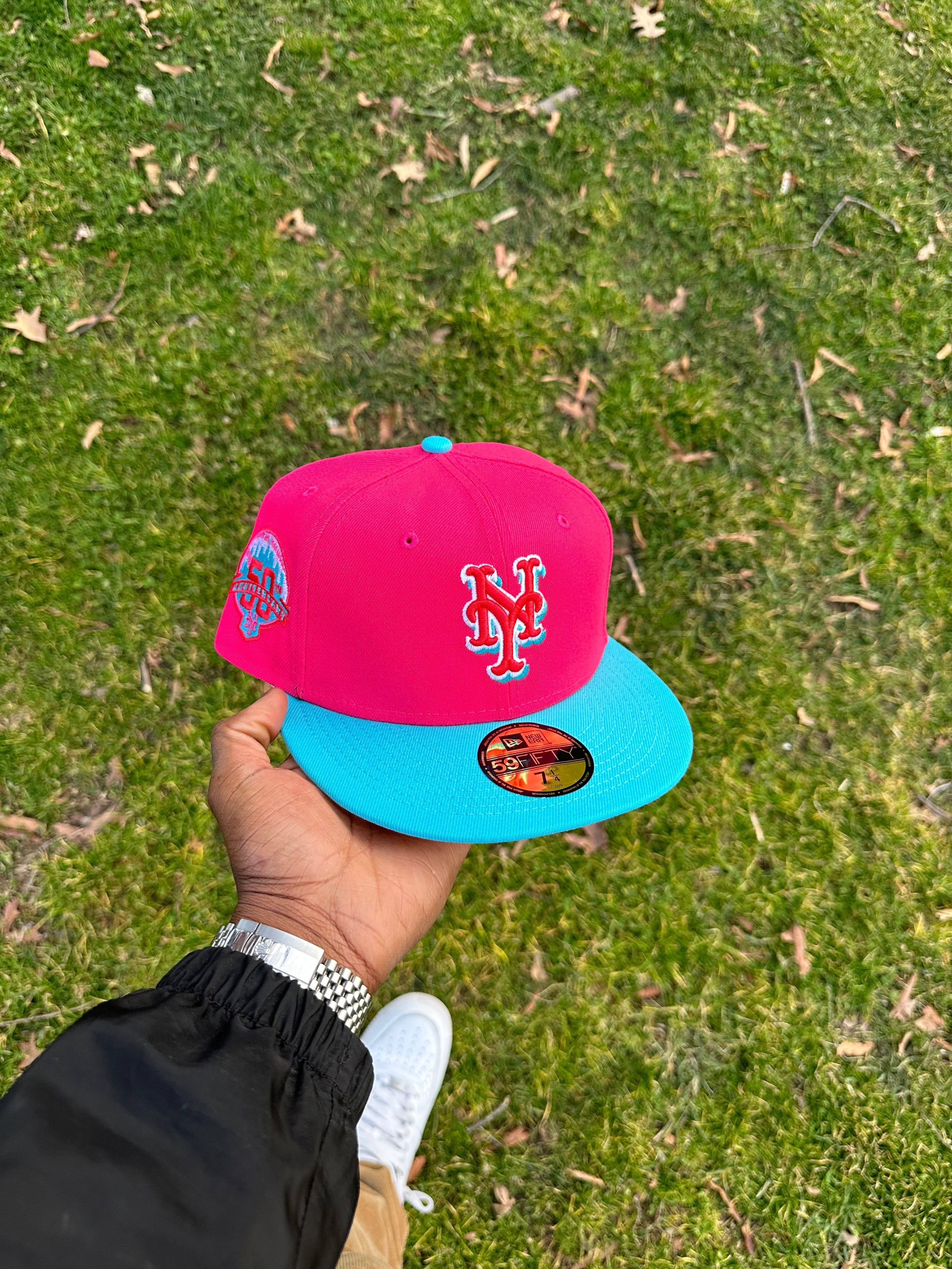 New York Mets Hot Pink & Teal 50th Anniversary