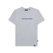 New York or Nowhere x New York Yankees Heather Gray Signature Short-Sleeve T-Shirt