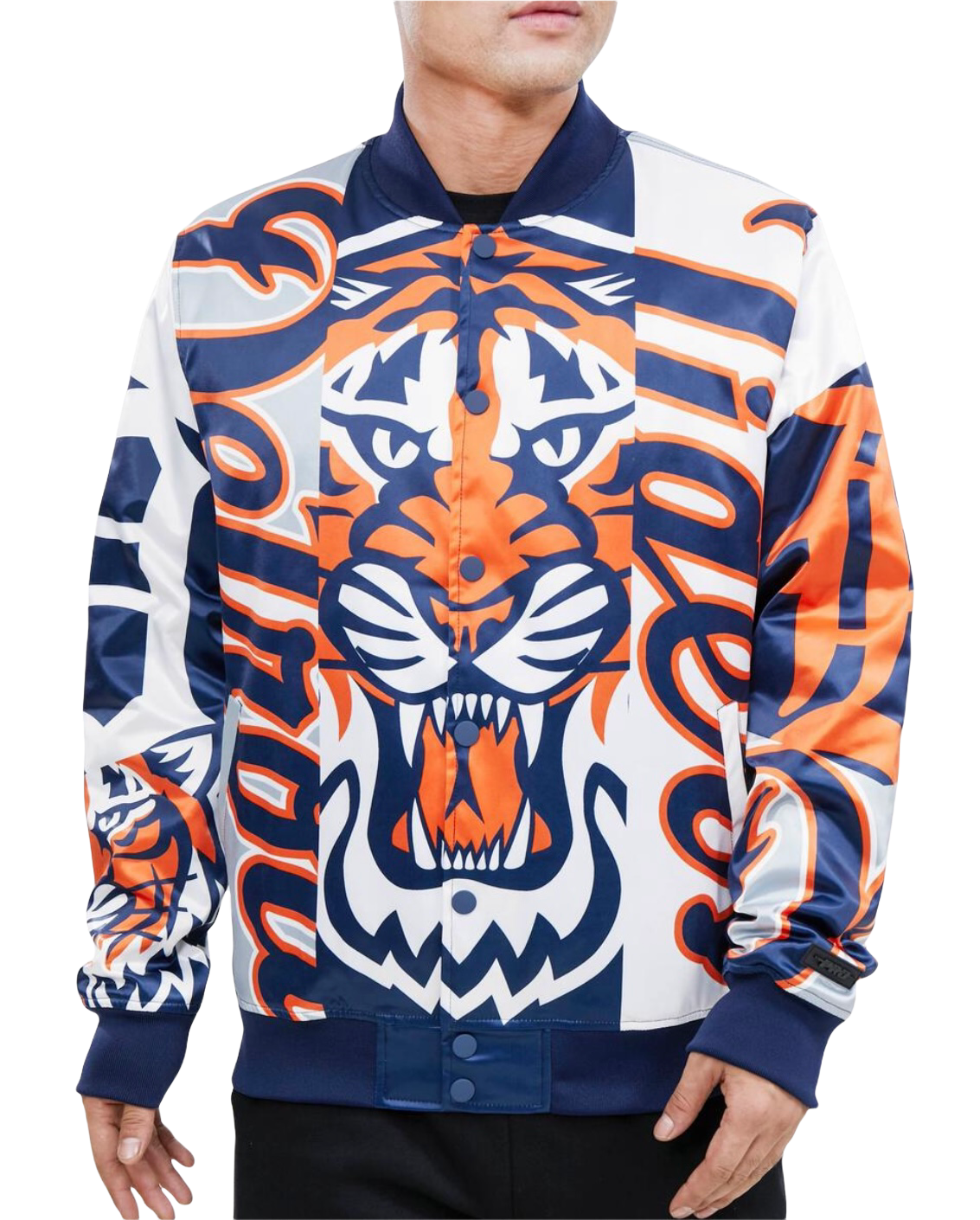 DET. TIGERS SATIN JACKET