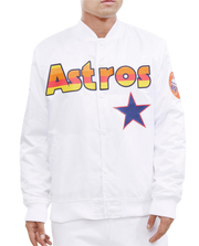 HOU. ASTROS SATIN JACKET
