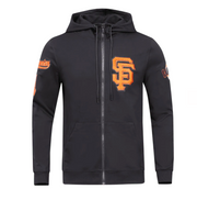 San FranciscoGiants Black Zipper Hoodie