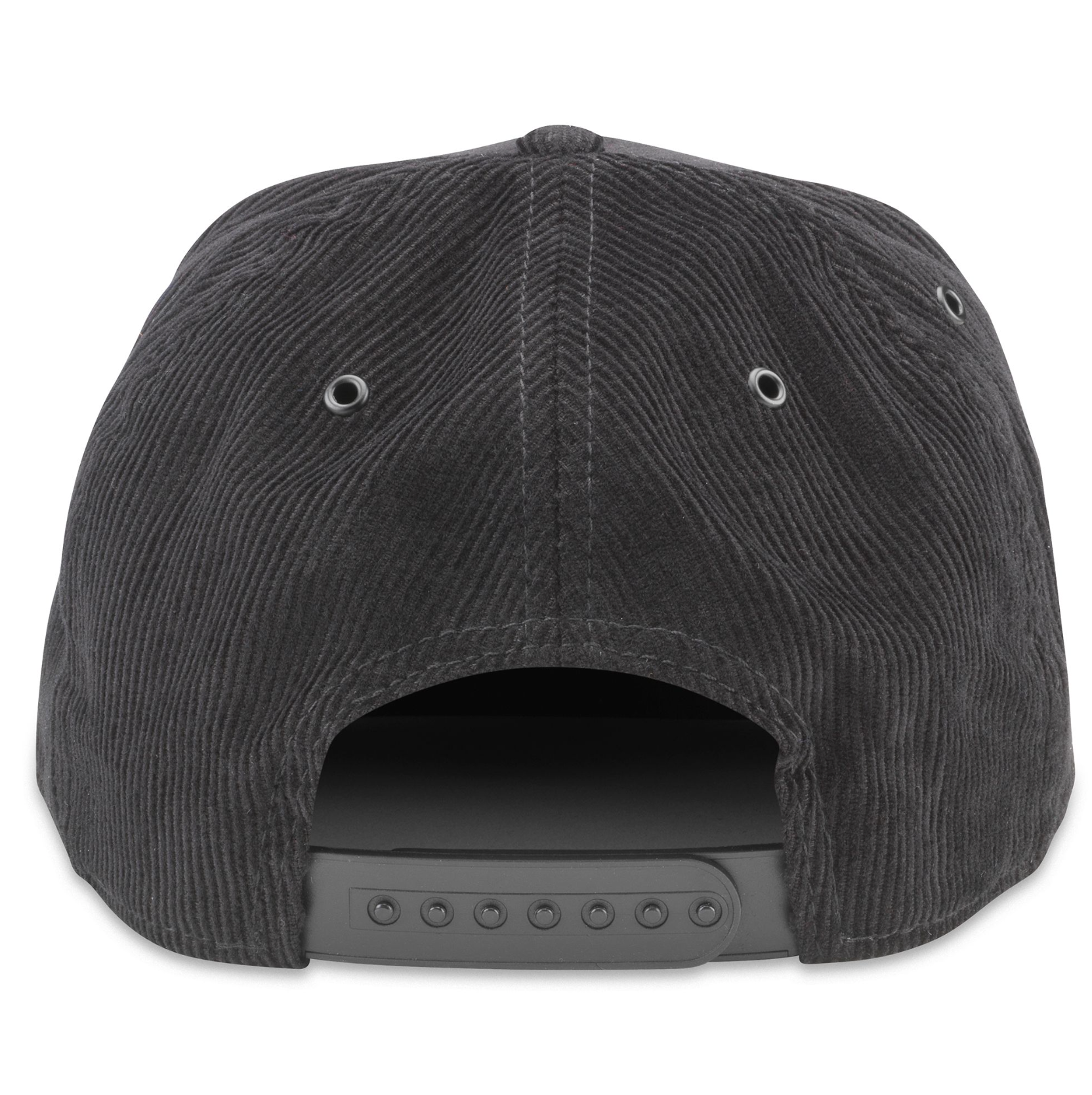 Chicago Blackhawks Black Corduroy Snap Back