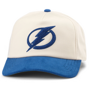 Tampa Bay Lightning Burnett White & Royal Snap Back