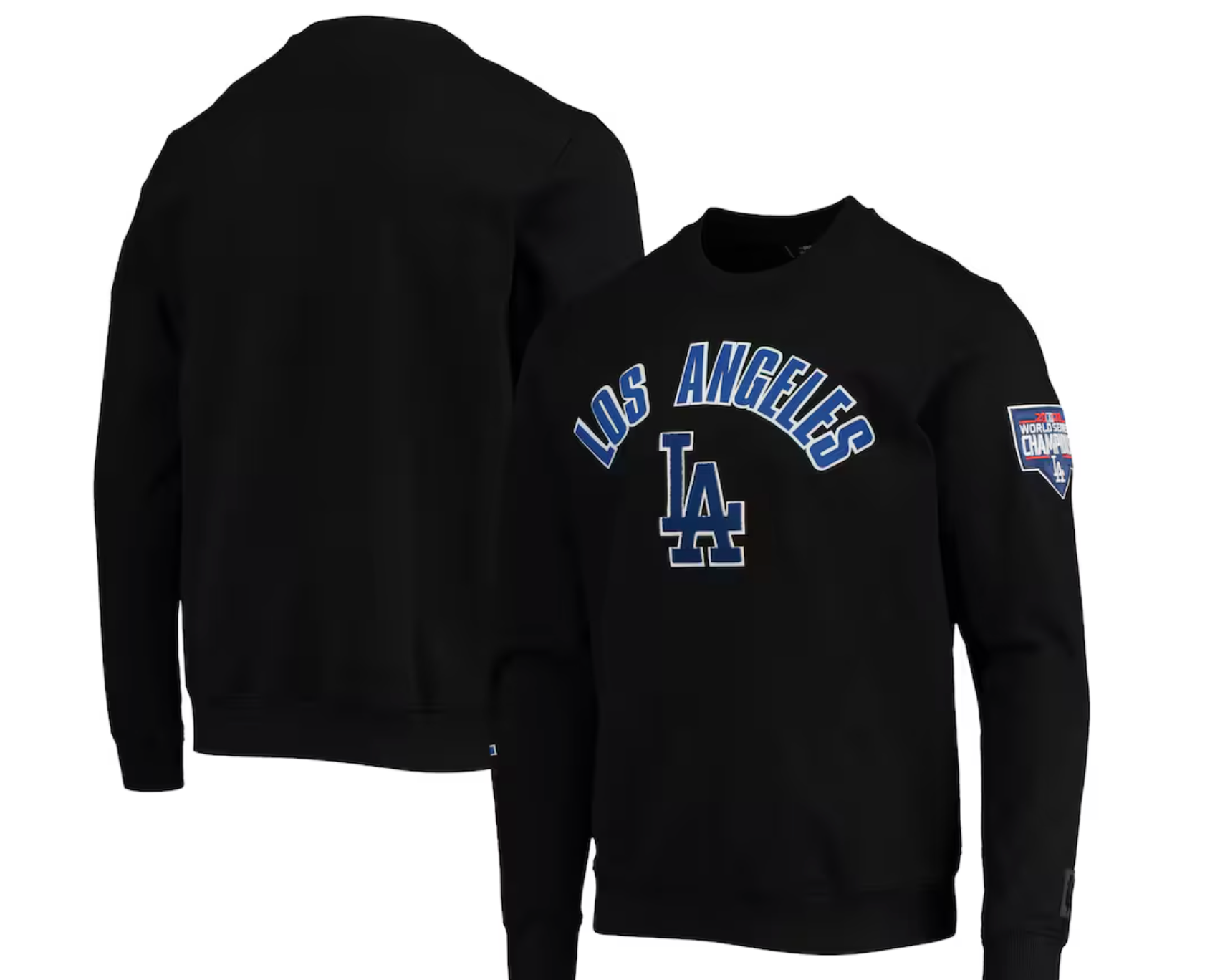 Los Angeles Dodgers Black Pullover Sweater